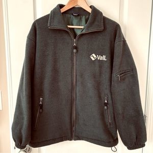 VAIL Full Zip Lined Fleece Jacket, M